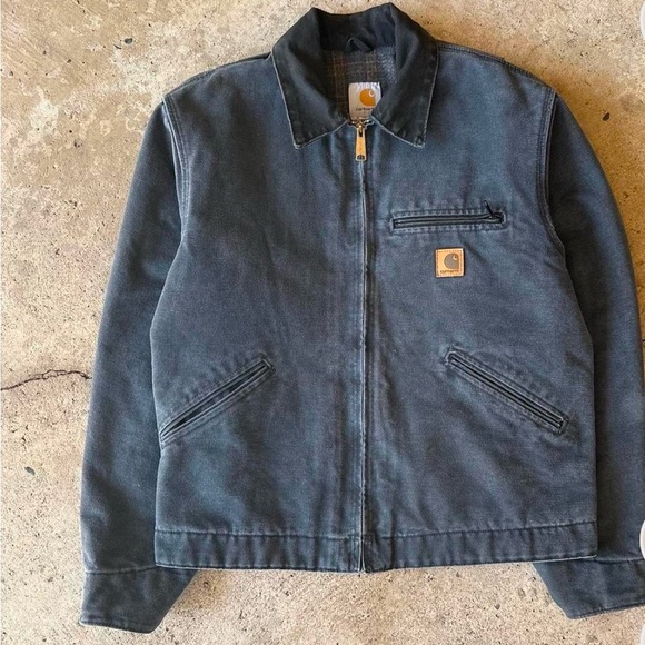 Carhartt Other - Vintage Carhartt Detroit PTL Blue Medium Jacket